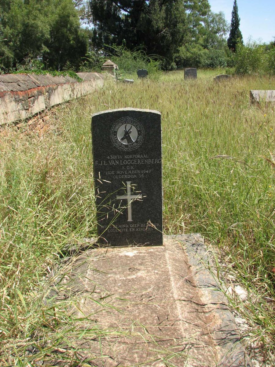 LOGGERENBERG F.J.L., van -1947