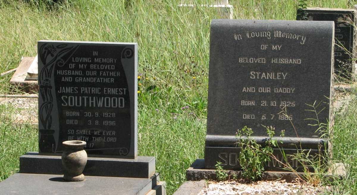 SOUTHWOOD James Patric Ernest 1928-1996 :: SOUTHWOOD Stanley 1925-19?5