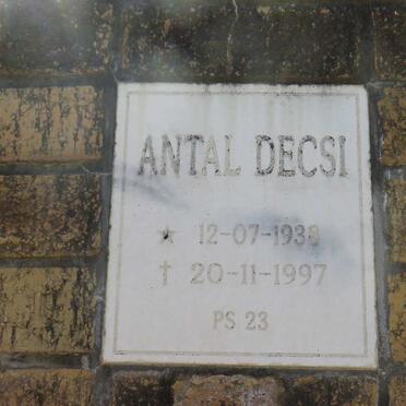 DECSI Antal 1938-1997