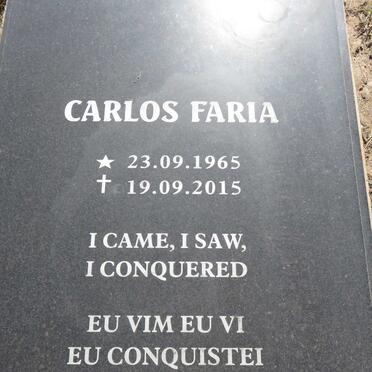 FARIA Carlos 1965-2015