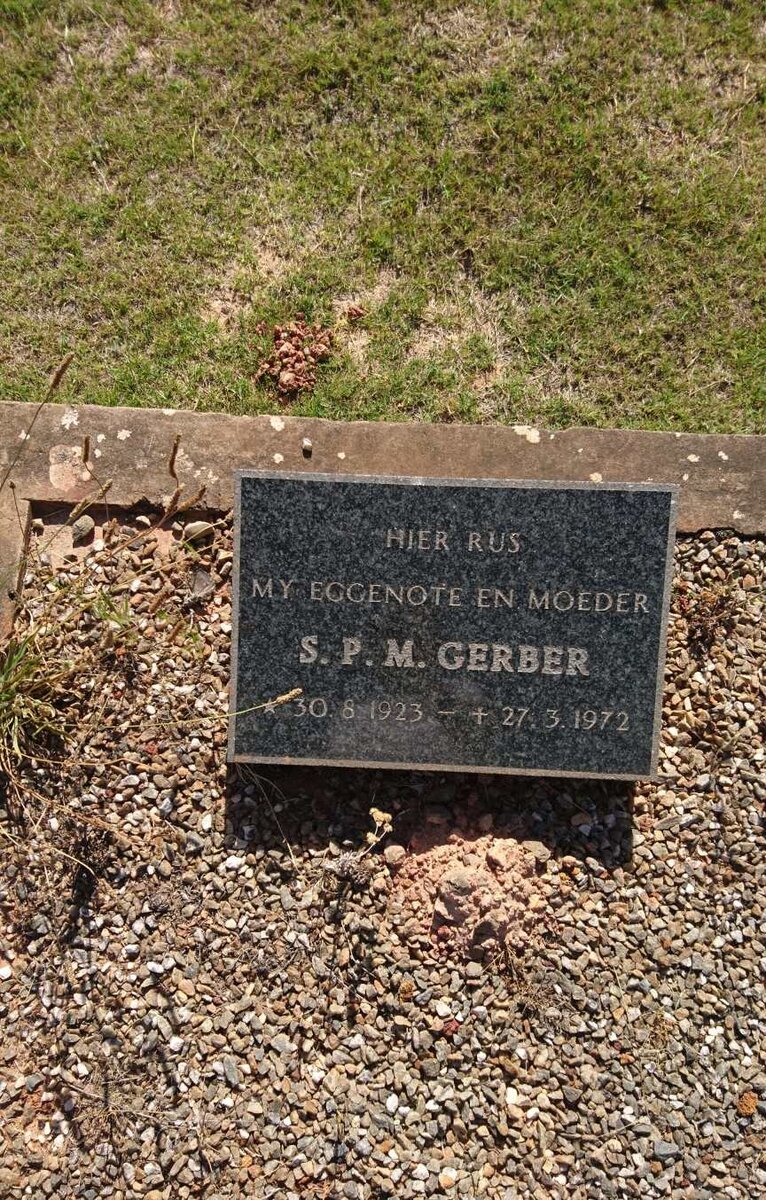 GERBER S.P.M. 1923-1972