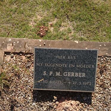 GERBER S.P.M. 1923-1972