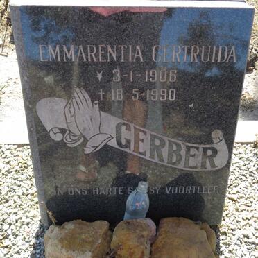 GERBER Emmarentia Gertruida 1906-1990