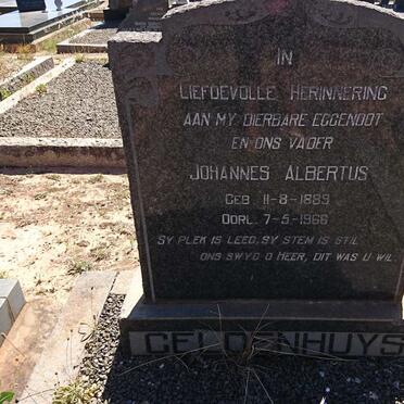 GELDENHUYS Johannes Albertus 1899-1966