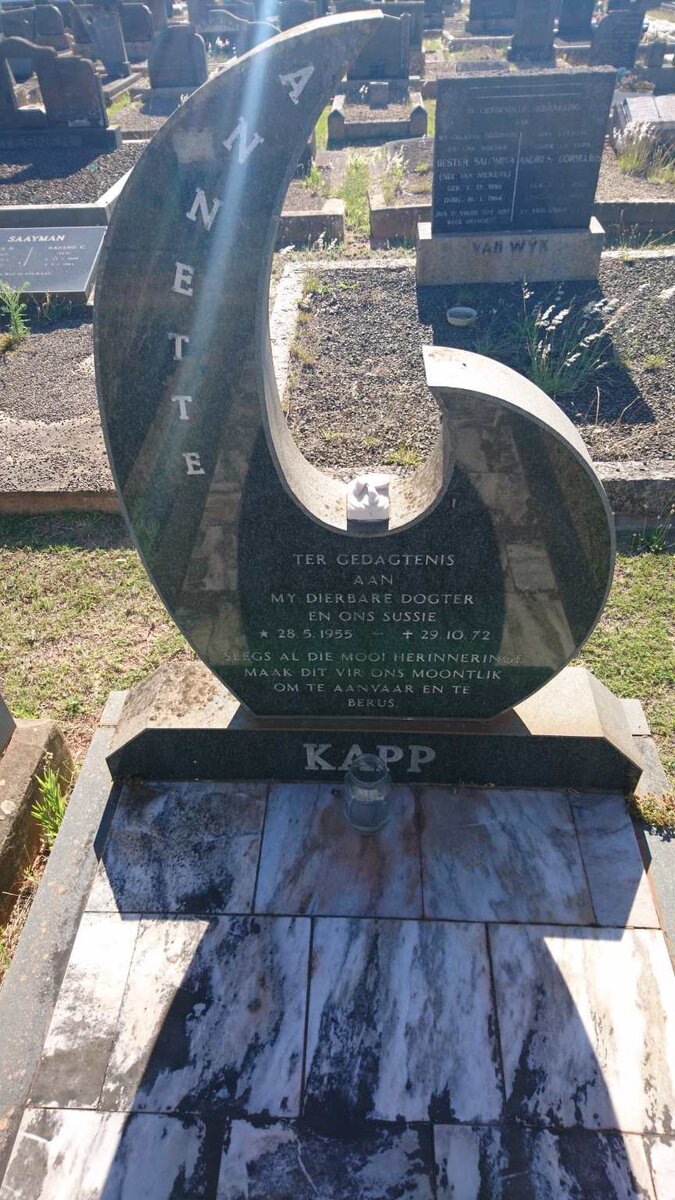 KAPP Annette 1955-1972