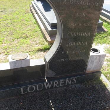LOUWRENS Christina Johanna 1938-1988