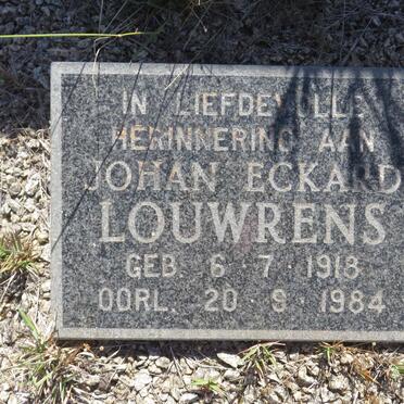 LOUWRENS Johan Eckard 1918-1984