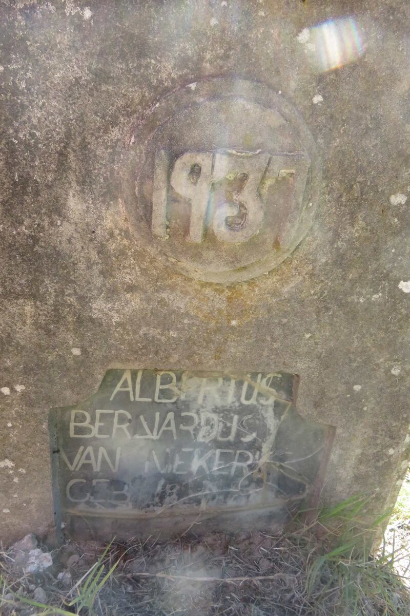 NIEKERK Albertus Bernardus, van