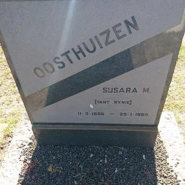 OOSTHUIZEN Susara M. 1886-1969