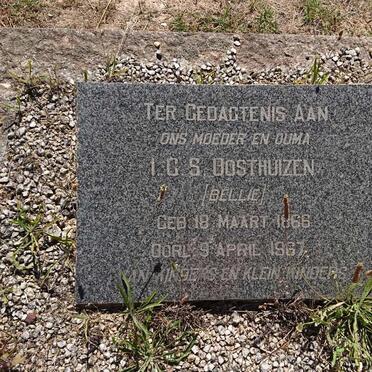 OOSTHUIZEN I.C.S. 1866-1967