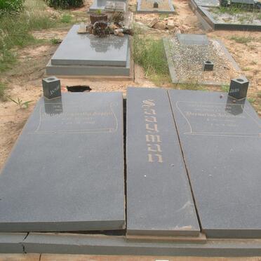 SAAYMAN Bernardus Johannes 1906-1992 &amp; Anna Magaretha Sophia 1913-1992