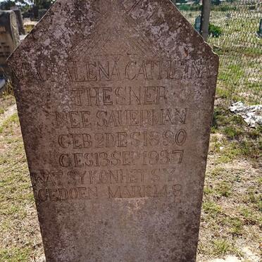 THESNER Magdalena Cathrina nee SAUERMAN 1890-1937