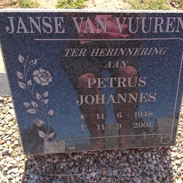 VUUREN Petrus Johannes, Janse van 1948-2001