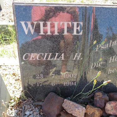 WHITE Cecilia H. 1902-1994