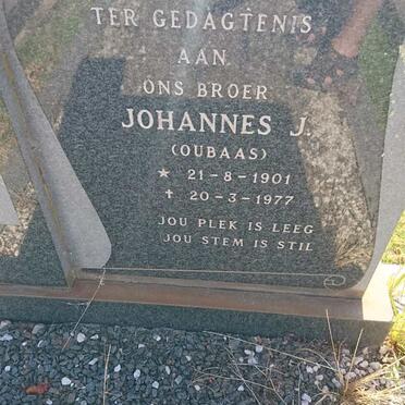 ? Johannes J. 1901-1977