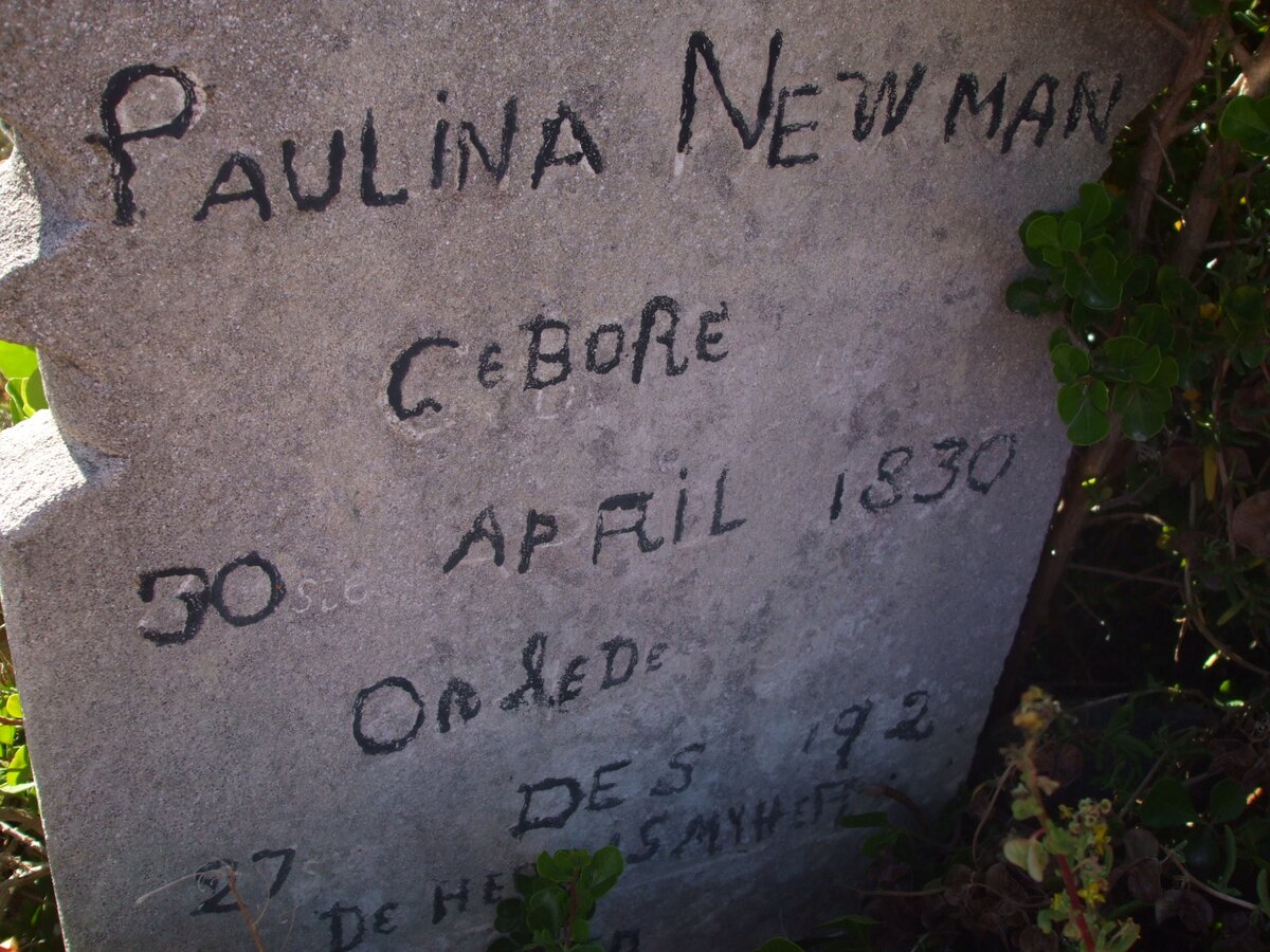 NEWMAN Paulina 1830-192?