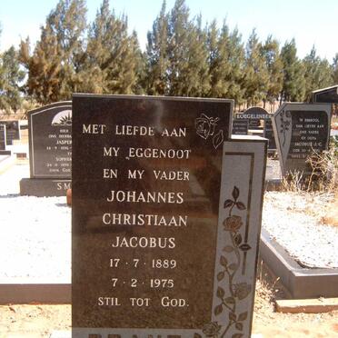 BRAND Johannes Christiaan Jacobus 1889-1973