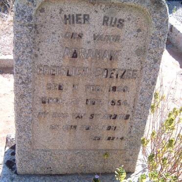 COETZEE Abraham Freislich 1890-1954