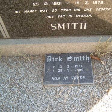 SMITH Dirk 1934-2000