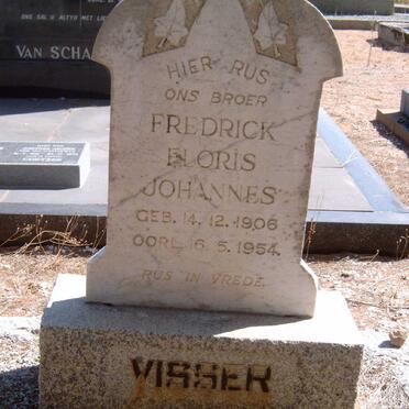 VISSER Frederick Floris Johannes 1906-1954