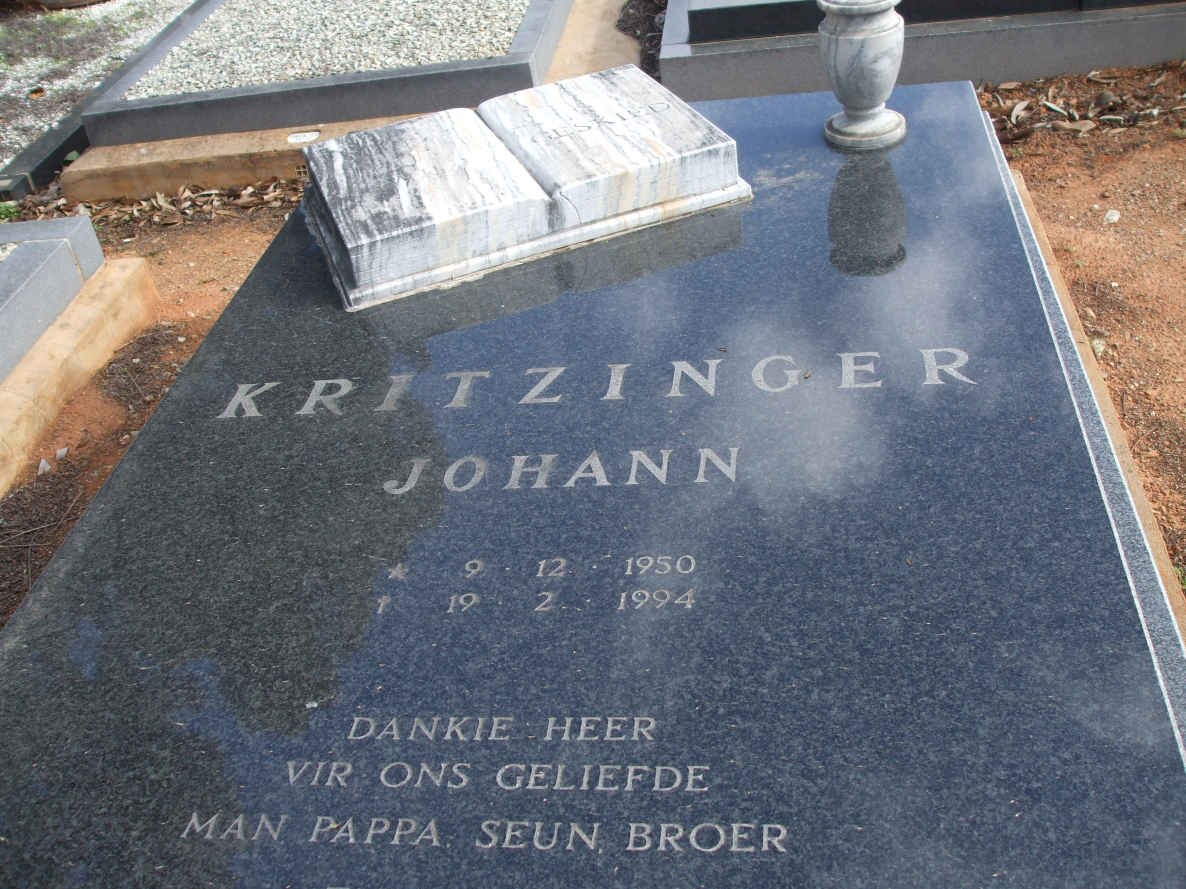 KRITZINGER Johann 1950-1994