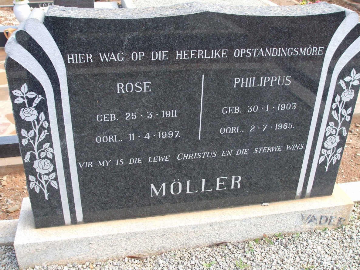 MOLLER Philippus 1903-1965 &amp; Rose 1911-1997