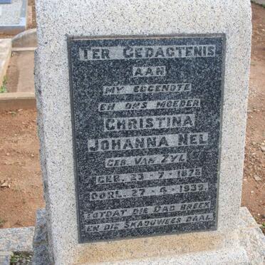 NEL Christina Johanna nee VAN ZYL 1876-1939