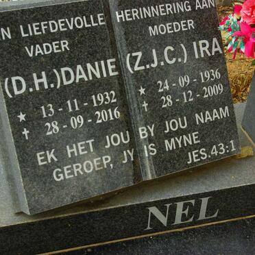 NEL D.H. 1932-2016 &amp; Z.J.C. 1936-2009