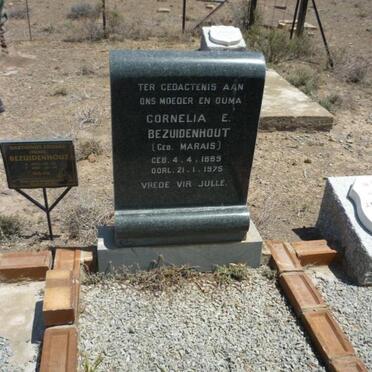 BEZUIDENHOUT Cornelia E. nee MARAIS 1889-1975