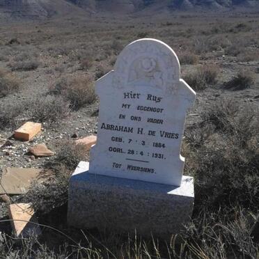 Western Cape, BEAUFORT-WEST district, Karoo National Park, Morceax 207, Morceaux, farm cemetery