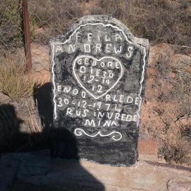 ANDREWS Feila 1912-1974