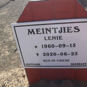 MEINTJIES Lenie 1960-2020