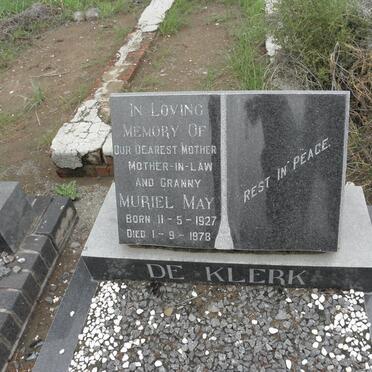 KLERK Muriel May, de 1927-1978