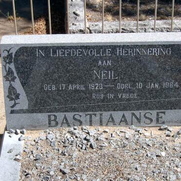 BASTIAANSE Neil 1923-1964