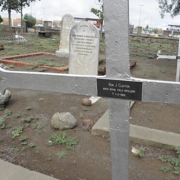 CLAYTON Bor J. -1902