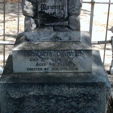 CHRISTIE Elizabeth -1907