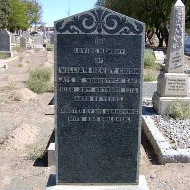 CORIN William Henry -1916 