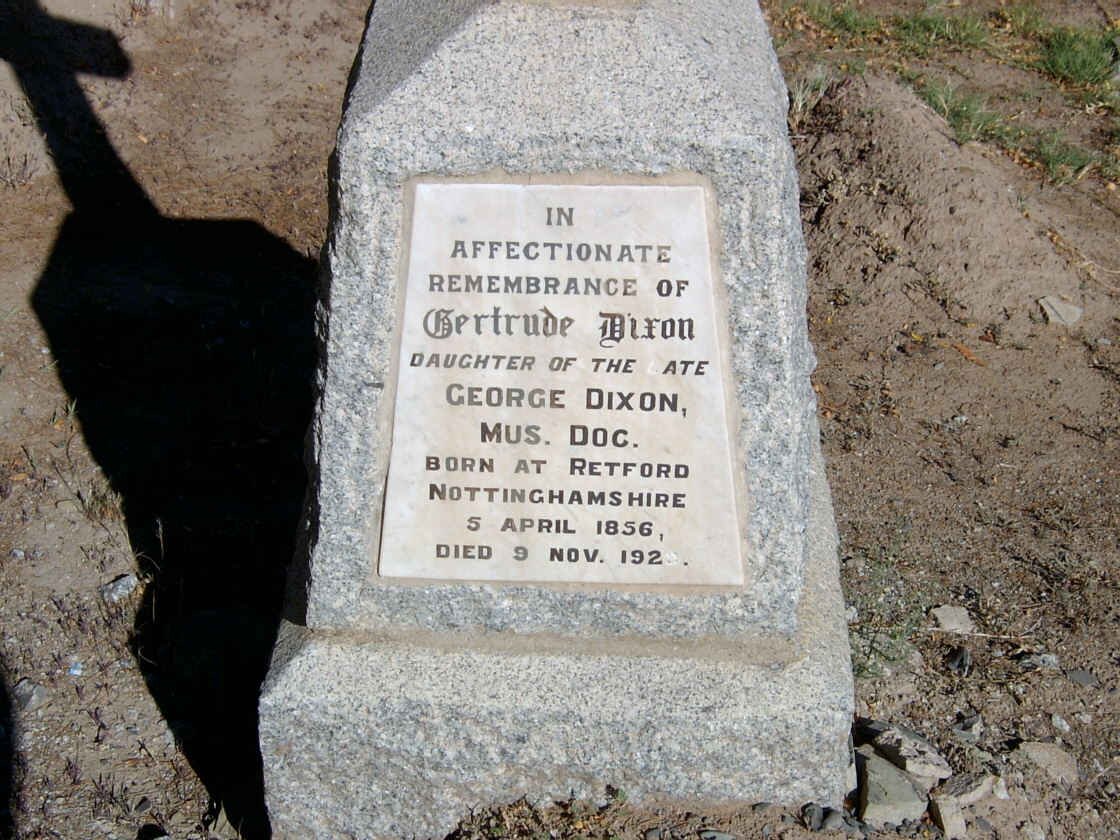 DIXON Gertrude 1856-192?