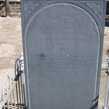 GILLINGHAM Joseph 1824-1875