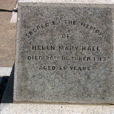 HALL Helen Mary -1918