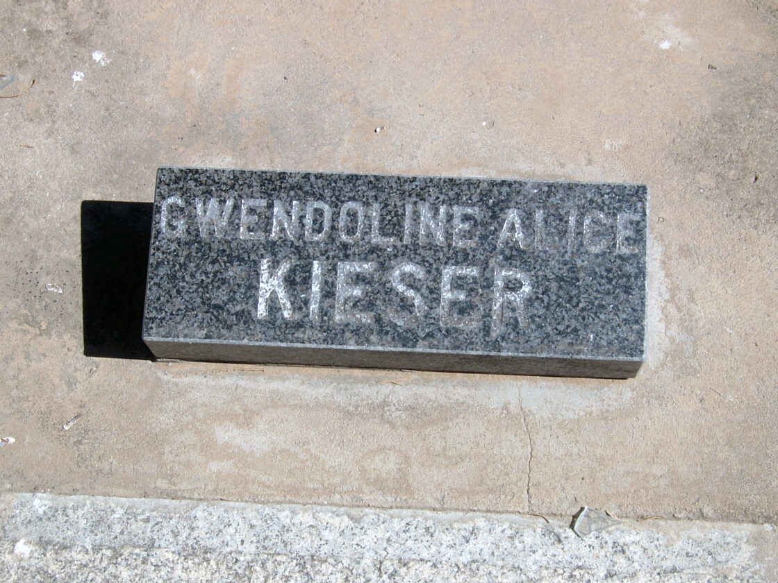 KIESIER Gwendoline Alice
