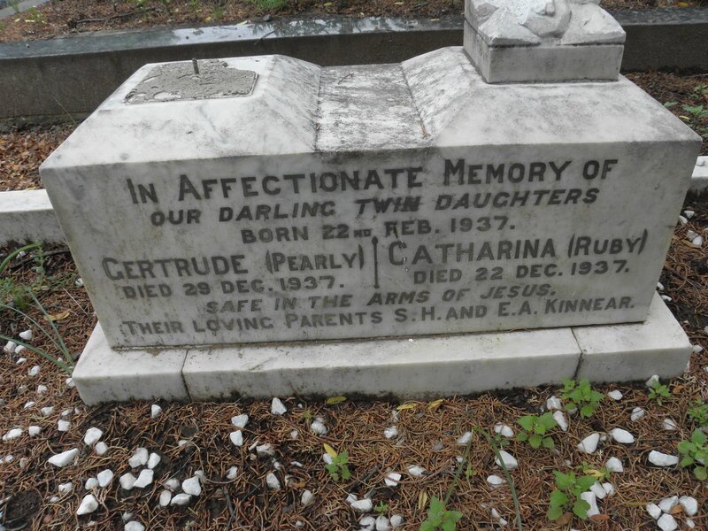 KINNEAR Gertrude 1937-1937 :: KINNEAR Catharina 1937-1937