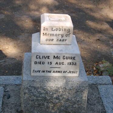 McGUIRE Clive -1932