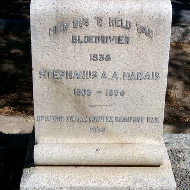 MARAIS Stephanus A.A. 1808-1898