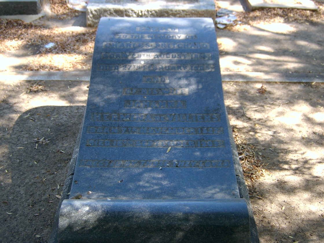 PRITCHARD Charles 18?4-1905 &amp; Johanna Hermina DE VILLIERS 1822-1909
