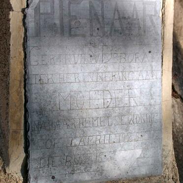 PIENAAR Gertruida Debora -1925