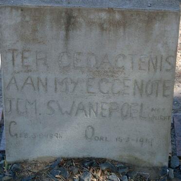SWANEPOEL J.C.M 1896-1919