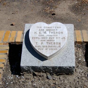 THERON T.P. -1908 &amp; H.E.M. VERSTER -1907