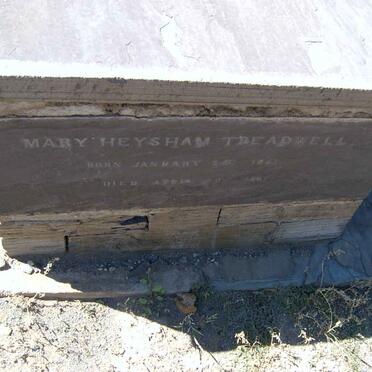 TREADWELL Mary Heysham ??-??