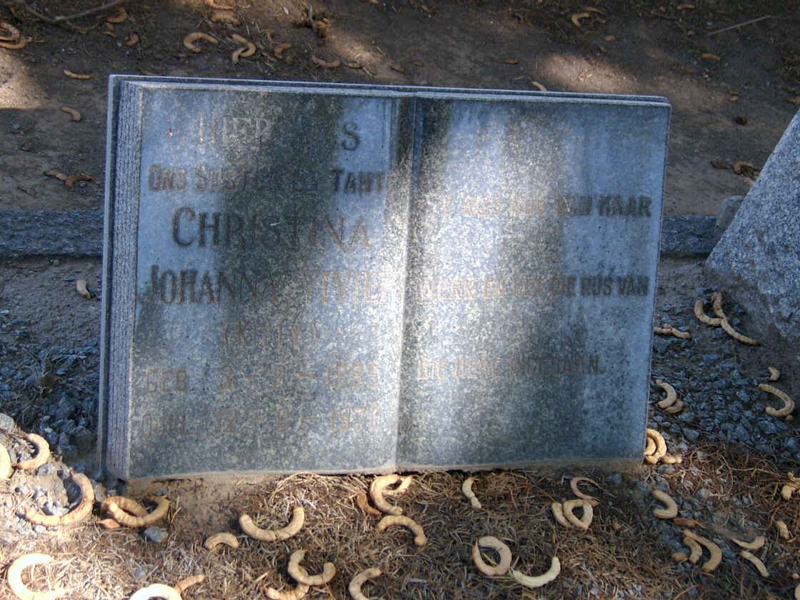 VIVIER Christina Johanna 1885-197?